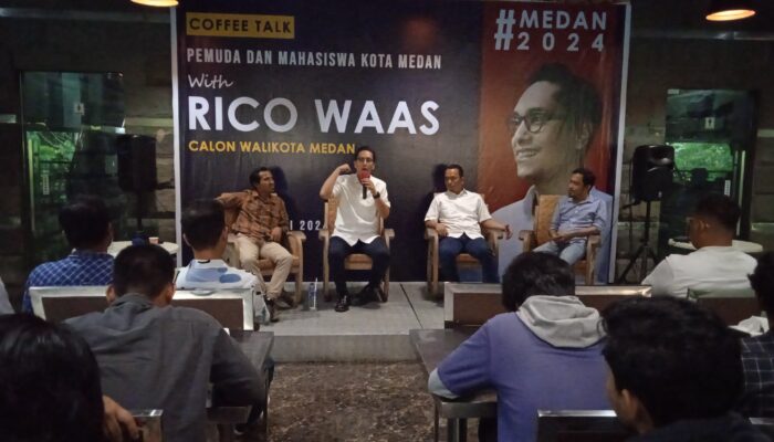 Diskusi Bersama Mahasiswa, Rico Waas: Generasi Muda Harus Jadi Partner Pembangunan