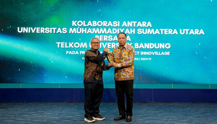 UMSU Terima Penghargaan Universitas Terbaik Program Innovillage Dari Tel-U