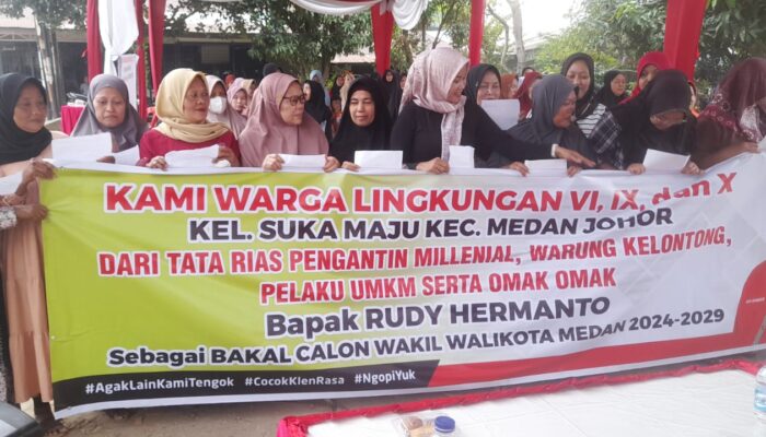 Warga Johor Deklarasi Dukungan, Rudy Hermanto: Tujuan Saya Bukan Untuk Memperkaya Diri