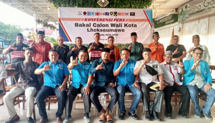 Koalisi Lhokseumawe Hebat Resmi Usung Ismail A. Manaf Bacalon Wali Kota