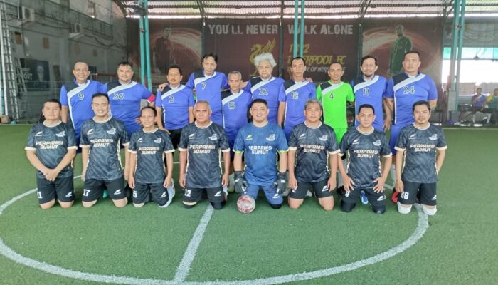 Tim Futsal PWI Sumut Ujicoba Kedua Lawan Tirtanadi