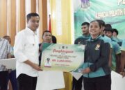 Pemko Tebingtinggi Berikan Penghargaan Uang Saku Pelatih Dan Atlet PON XXI Aceh-Sumut