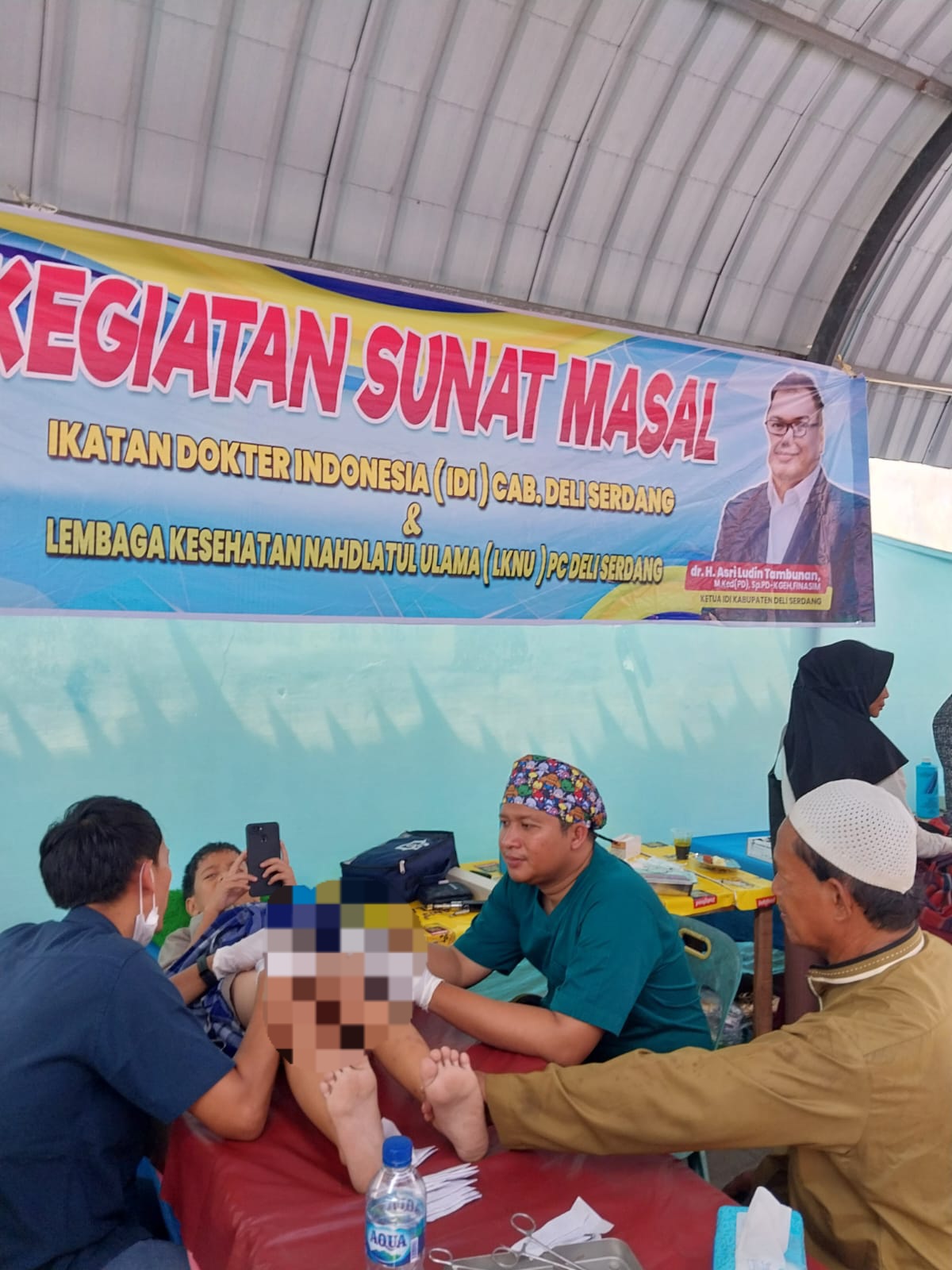 IDI-LKNU Bersama Pendawa Deliserdang Gelar Sunat Massal