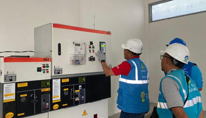 PLN UP3 Sibolga Lakukan Penyalaan Multi Guna TSTH2