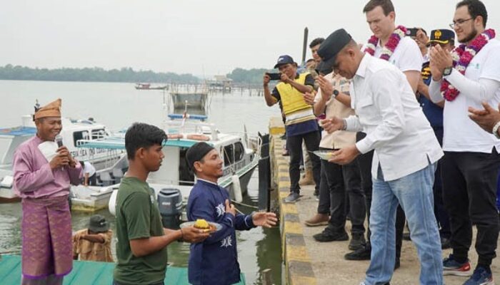 Pj. Bupati Langkat: Boat Bantuan Yagasu Bantu Transportasi Laut Masyarakat Pulau Kampai