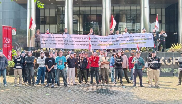 Mahasiswa Demo KPK, Tuntut Usut Dugaan Pungli Rp3,15 M Di Sibolga