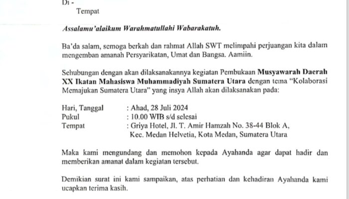 Musyda IMM Ilegal Dilaksanakan Secara Tertutup Oleh DPD  Caretaker