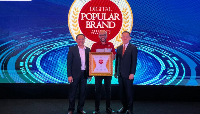 JNE Sabet Indonesia Digital Popular Brand Award 2024