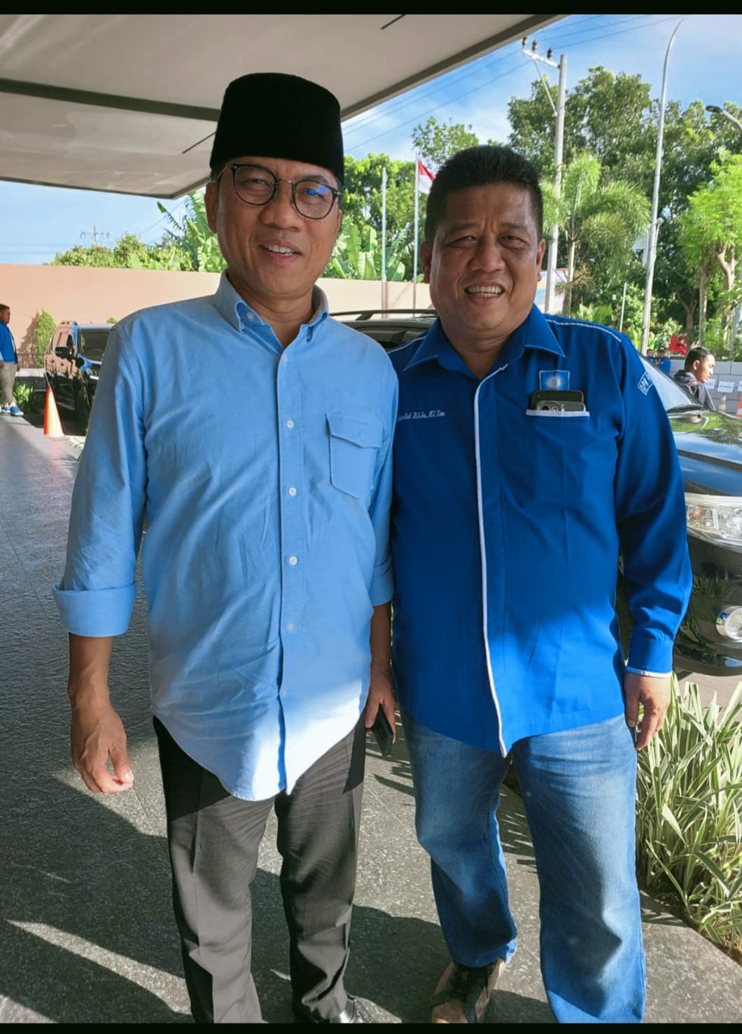 AMIRULLAH Hidayat bersama Wakil Ketua Umum DPP PAN, Yandri Susanto