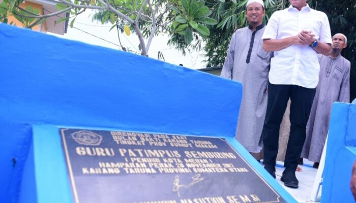 Edy Rahmayadi Prihatin Lihat Kondisi Makam Guru Patimpus