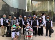 Jamaah Haji Kloter 23 KNO Mutasi Ke Kloter 08 Tiba Di Ahmed