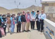 Jamaah Haji Kloter 25 KNO Kunjungi Tempat Bersejarah Sebelum Ke Madinah