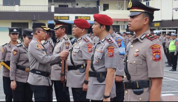 Tiga PJU Di Polrestabes Medan Diganti