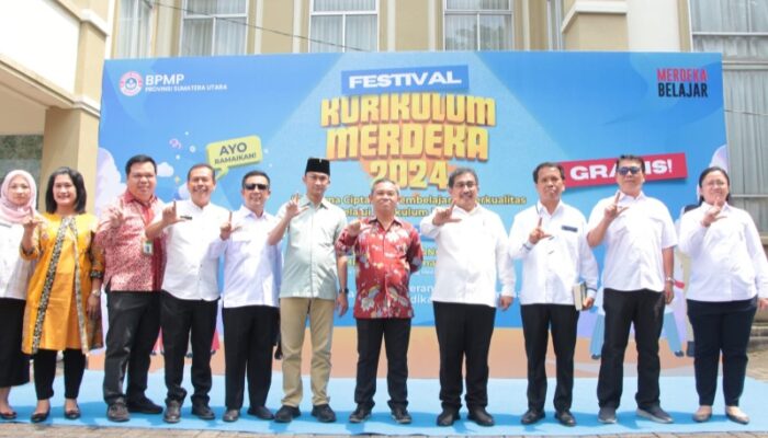 Festival Kurikulum Merdeka 2024 Digelar BPMP Provinsi Sumut Meriah