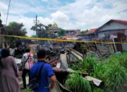 Kompor Gas Meledak, 7 Rumah Ludes Terbakar Di Medan Tembung