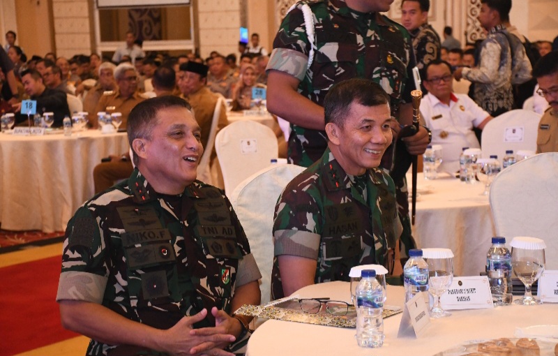 Pangdam I/BB Hadiri Rakor Kesiapan Penyelenggaraan Pilkada Serentak Tahun 2024 Wilayah Sumatera