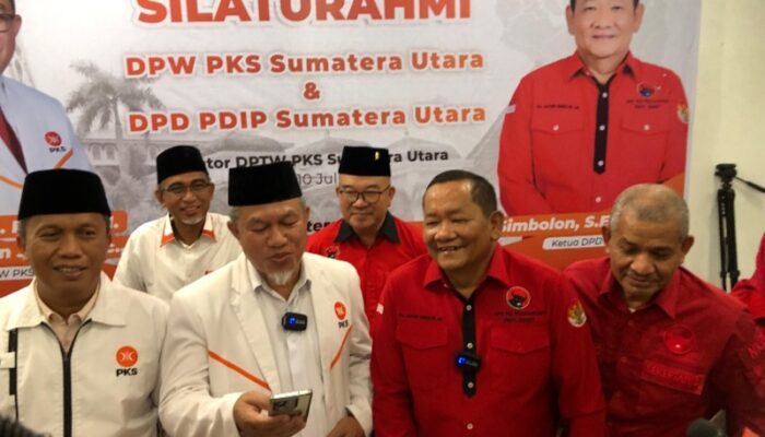 PDIP Dan PKS Bahas Kemungkinan Koalisi Di Pilgubsu