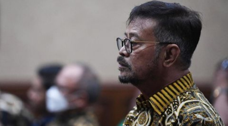 Terbukti Meras, Mantan Menteri Pertanian Divonis 10 Tahun