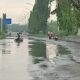 Jalan Raya Pelabuhan Hancur Dan Tergenang Air