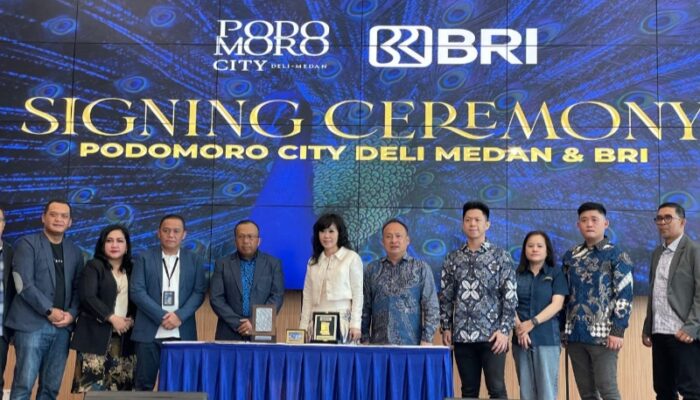 Bank BRI Dan Podomoro City Deli Medan Kerjasama Pembiayaan Kepemilikan Apartemen