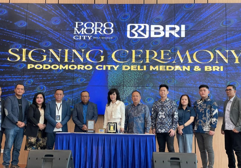 Bank BRI Dan Podomoro City Deli Medan Kerjasama Pembiayaan Kepemilikan Apartemen