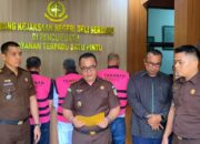 Cabjari Pancurbatu Tahan 3 Tersangka Dugaan Korupsi Pekerjaan Pagar UINSU Tuntungan