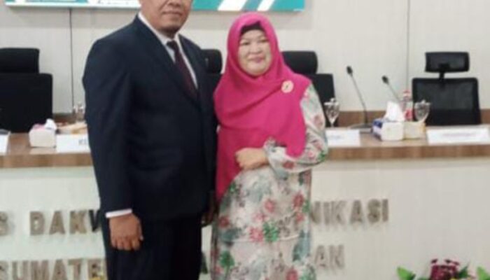 Marasakti Bangunan Raih Gelar Doktor Prodi Komunikasi Dan Penyiaran Islam UINSU