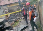 Rumah Terbakar Di Medan Marelan, Dua Penghuni Luka Bakar