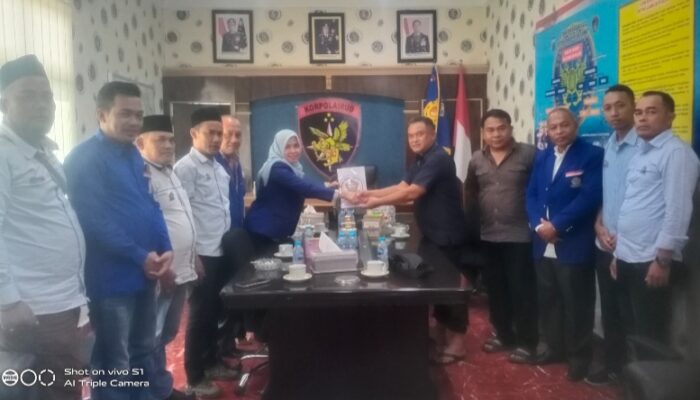 Pengurus HNSI Sumut Dan Jajarannya Audiensi Ke Ditpolairud Poldasu