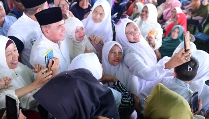 Teriakan ‘Edy Rahmayadi Lanjut 2 Periode’ Menggema Di Binjai