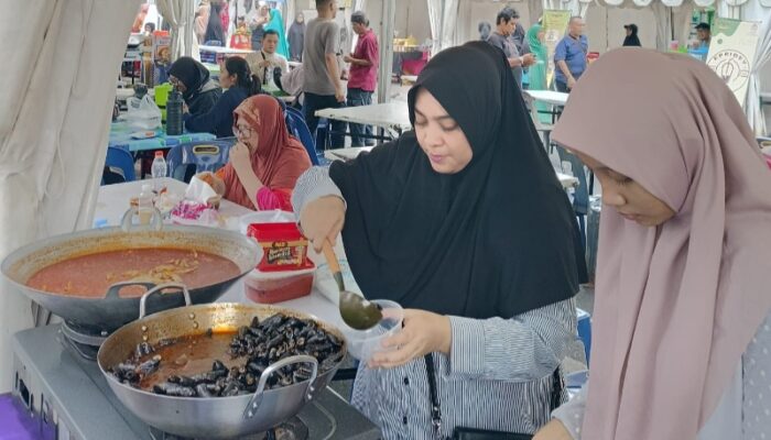 Ceker Mercon Dan Siput Viral Di Pekan Kuliner Khas III MUI Medan