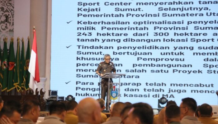 Kajatisu Hadiri Rapat Koordinasi Kepala Daerah Dan Forum Koordinasi Pimpinan Daerah Se-Sumut