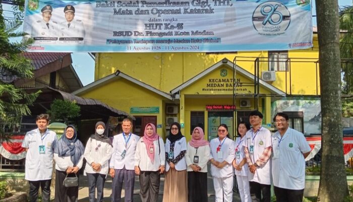 Jelang HUT, RSUD Dr Pirngadi Gelar Baksos Di Sejumlah Kecamatan