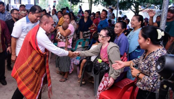 Masyarakat Simalungun Antusias Sambut Edy Rahmayadi
