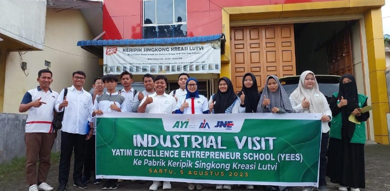 Kolaborasi JNE Dan AYI, Angkatan Kedua Sekolah Pengusaha Yatim Dibuka
