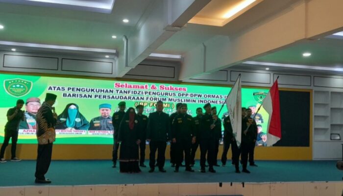 Ustadz Rafdinal Kukuhkan Pengurus DPP BP FORMI