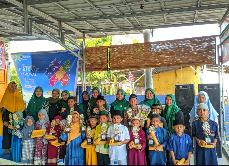 Yayasan Darul Waqaf Al Hadiy Bersama MD Forhati Kota Medan Rayakan Hari Anak