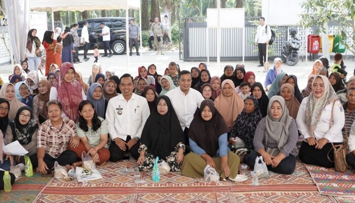 Pj Wali Kota Silaturahmi Dengan Masyarakat Mekar Sentosa