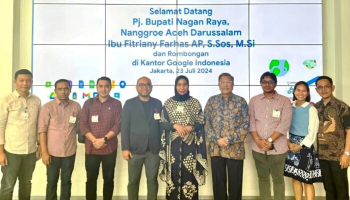 Wujudkan Sekolah Rujukan, Pj Bupati Jajaki Kerja Sama Google Indonesia