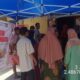 Masyarakat mendatangi Kantor Polsek Kuta Baharu. Waspada/Ist