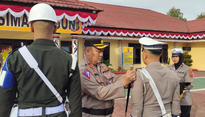 Kapolres Simalungun Pimpin Apel Gelar Pasukan Ops Patuh Toba 2024