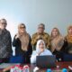 Asisten I Sekda Aceh Besar, Farhan, AP, Kepala Dinas Kesehatan, Anita bersama Kepala Puskesmas Pulo Aceh, mendampingi Arinas Tuti, saat menjalani wawancara dengan Dirjen Pembinaan dan Pengawasan Tenaga Kesehatan Kementerian Kesehatan RI secara during, di Hotel Permata Hati, Gampong Meunasah Manyang, Kecamatan Ingin Jaya, Aceh Besar, Kamis (4/7). (Waspada/Ist)