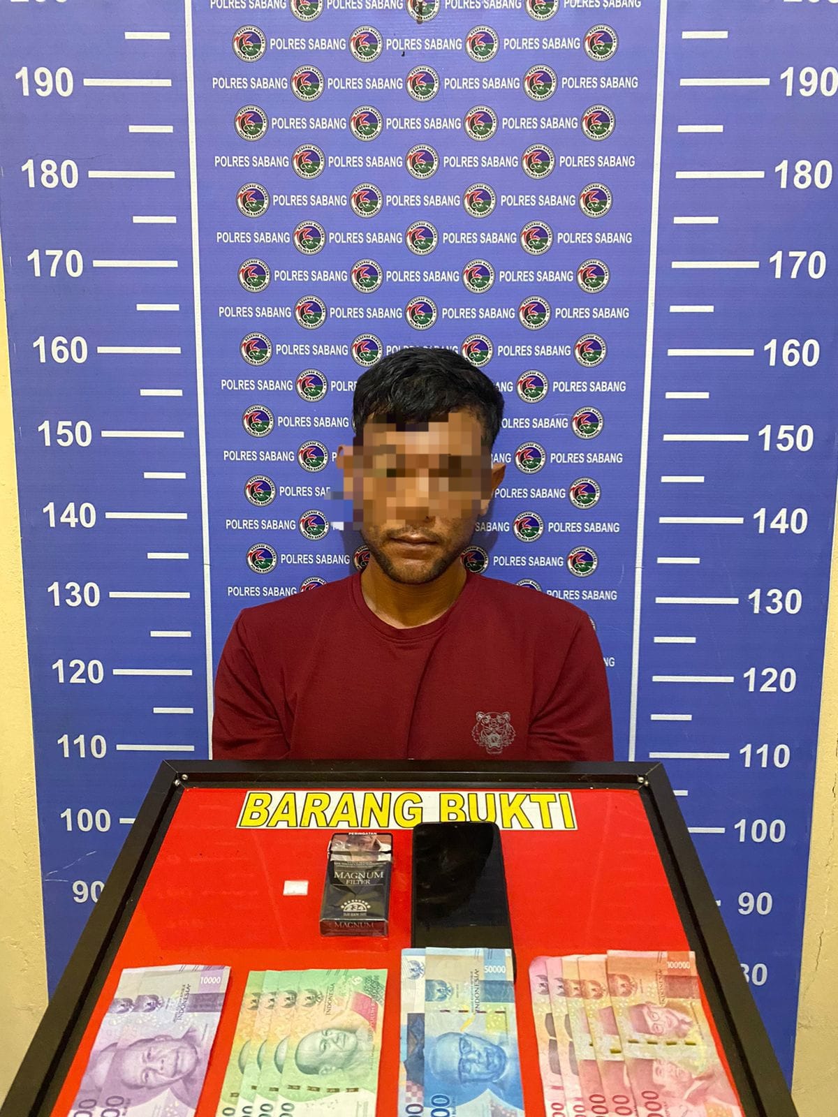 Pelaku kejahatan narkotika yang berhasil diciduk anggota Resnarkoba Polres Sabang. (Waspada/ist)
