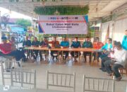 Koordinator Koalisi Lhokseumawe Hebat yang juga Ketua DPD Partai Gelora Kota Lhokseumawe, Dicky Saputra bersama dengan pimpinan 11 partai politik non parlemen di Kota Lhokseumawe mendeklarasikan dukungan kepada Ismail A Manaf sebagai bakal calon Wali Kota Lhokseumawe periode 2024-2029. Waspada/Ist