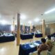 KPUD Kabupaten Nias Selatan menggelar sosialisasi PKPU No. 8 Tahun 2024 tentang syarat dan jadwal pendaftaran bakal calon kepala daerah bertempat di Aula Hotel Yonas I, Telukdalam, Sabtu (28/7). Waspada/Budi Gowasa