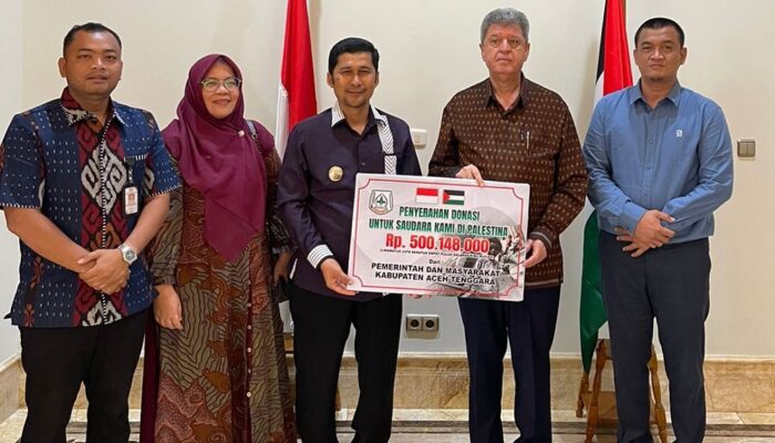 Pemkab Dan Masyarakat Agara Bantu Warga Palestina Rp500 Juta