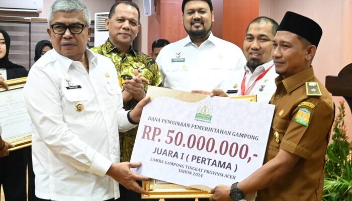 Bueng Sidom Gampong Terbaik Aceh 2024