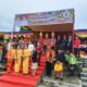 Pemerintah Kabupaten Nias Selatan peringati Hari Jadi ke-21 bertempat di Lapangan Orurusa, Telukdalam, Senin (29/7). Waspada/Budi Gowasa