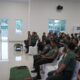 Prajurit dan PNS jajaran Korem 022/PT saat mengikuti kegiatan penyuluhan kesehatan tentang serangan jantung dan Bantuan Hidup Dasar (BHD), di Aula Pantai Timur Jalan Asahan Km 3,5 Kec. Siantar, Senin (8/7).(Waspada/ist).