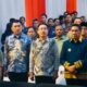   Pj Bupati Batubara saat menghadiri Rakornas penguatan komitmen pengawasan penyelenggaraan pemerintahan daerah dalam pemberantasan korupsi di Aula Gedung KPK, Jaksel.Waspada/Ist
